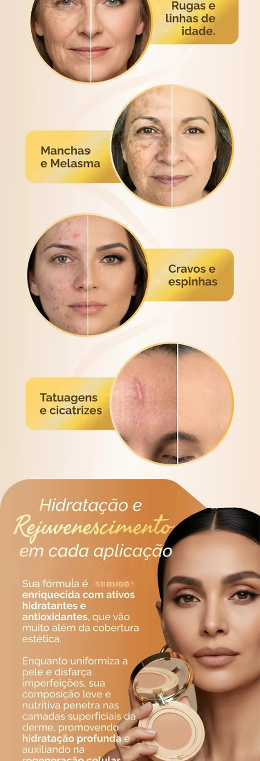 Benefícios Base Bioaqua